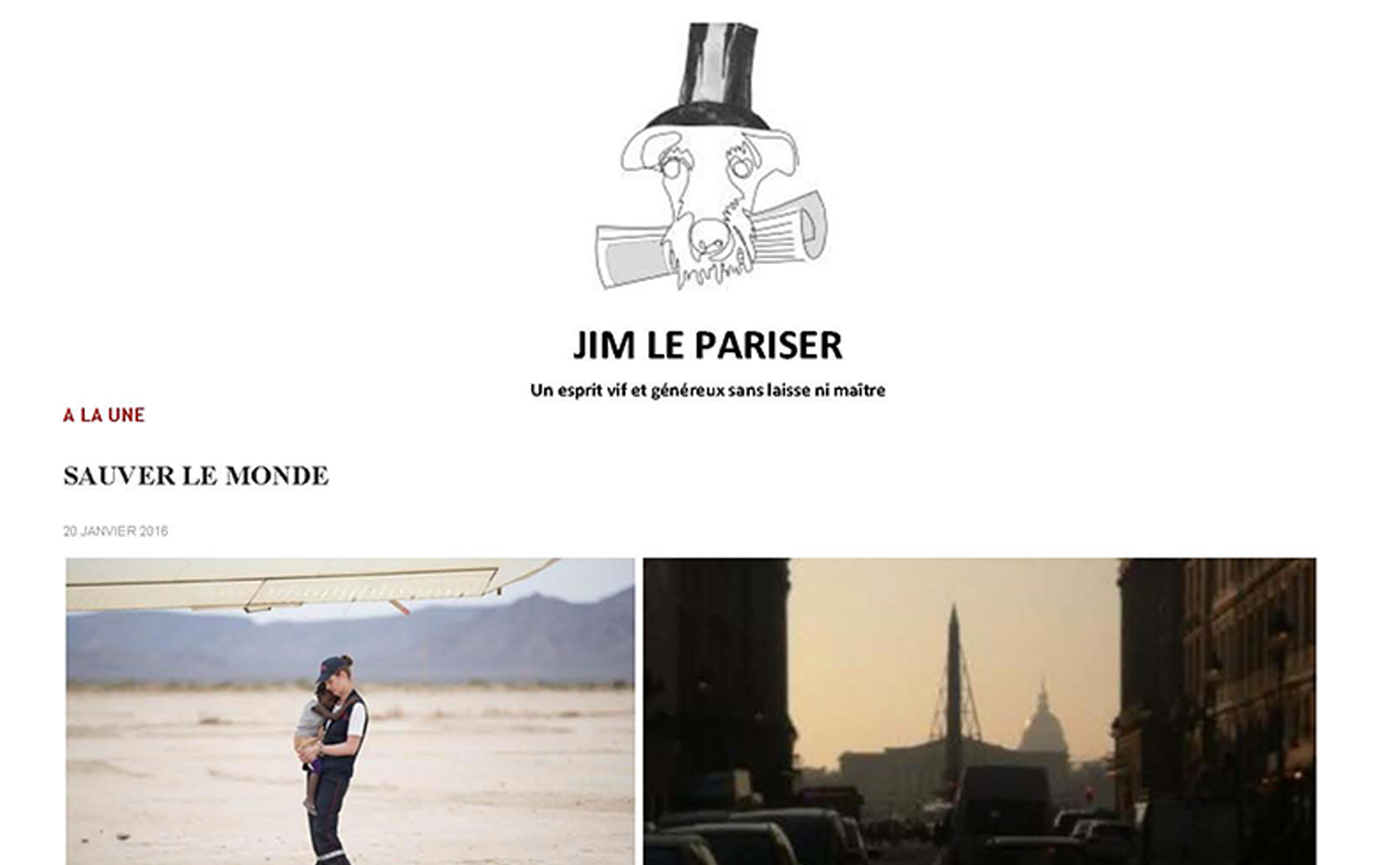 JIM LE PARISER : L'art pour sauver le monde 