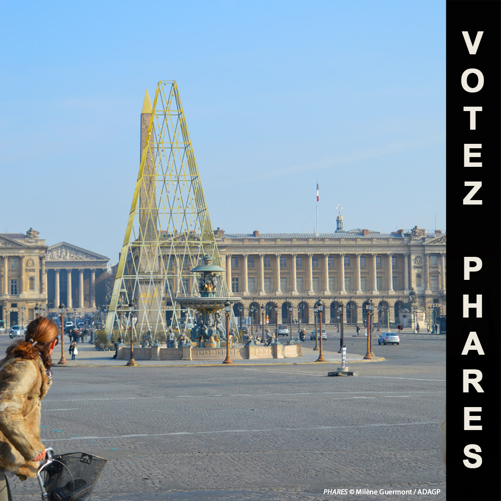 PHARES sur la Place de la concorde : VOTEZ PHARES